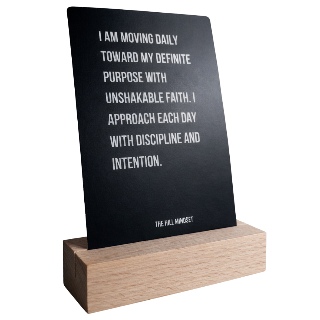 30-Day Affirmation Card Pack with holder